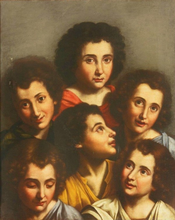 Heads study by Jacopo Vignali